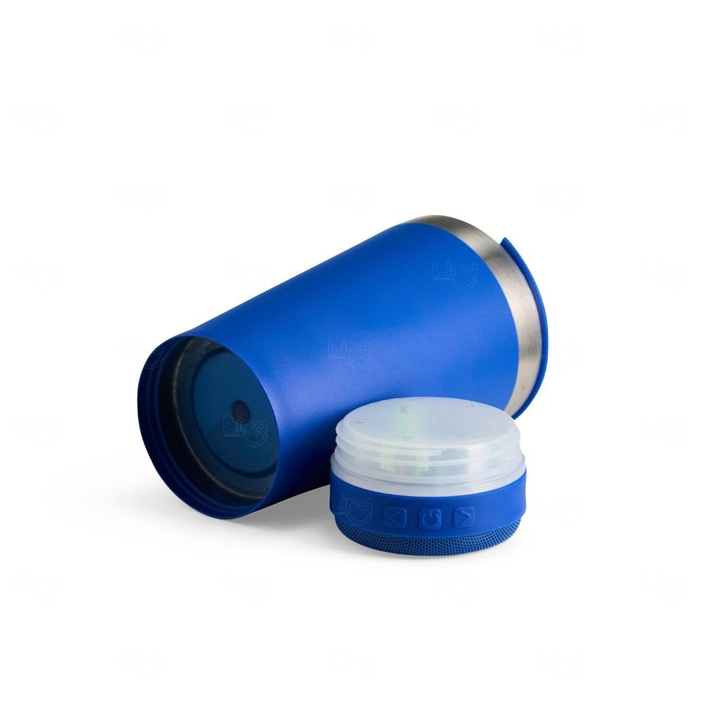 Copo Térmico com Caixa de Som 400ml Personalizado 