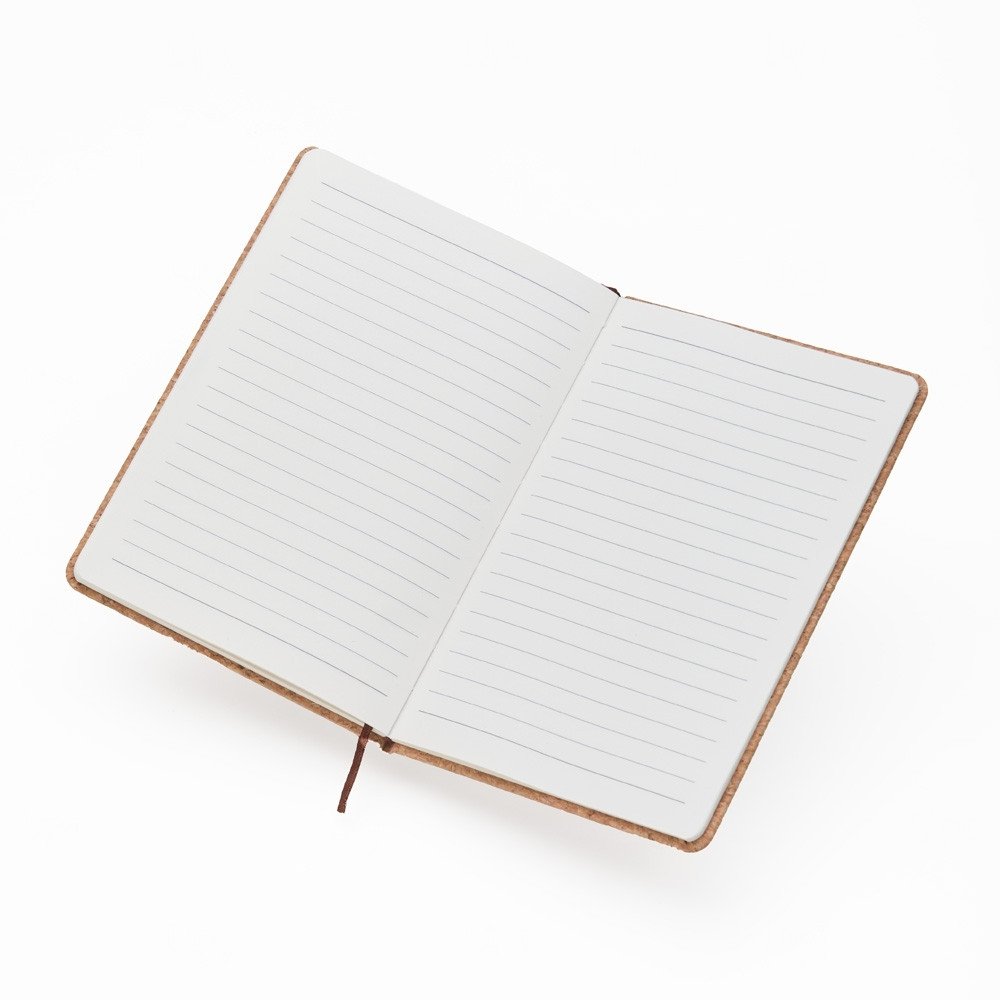 Moleskine Ecológico em Cortiça Personalizado - 21,2 x 14,5 cm 