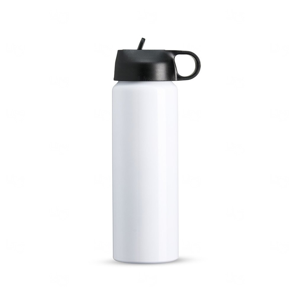 Squeeze de Alumínio 800ml com Bico Flip Personalizado 