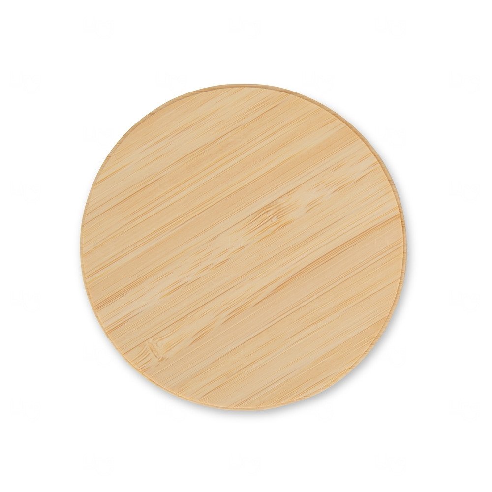 Base de Carregamento via Indução em Bambu Personalizado 