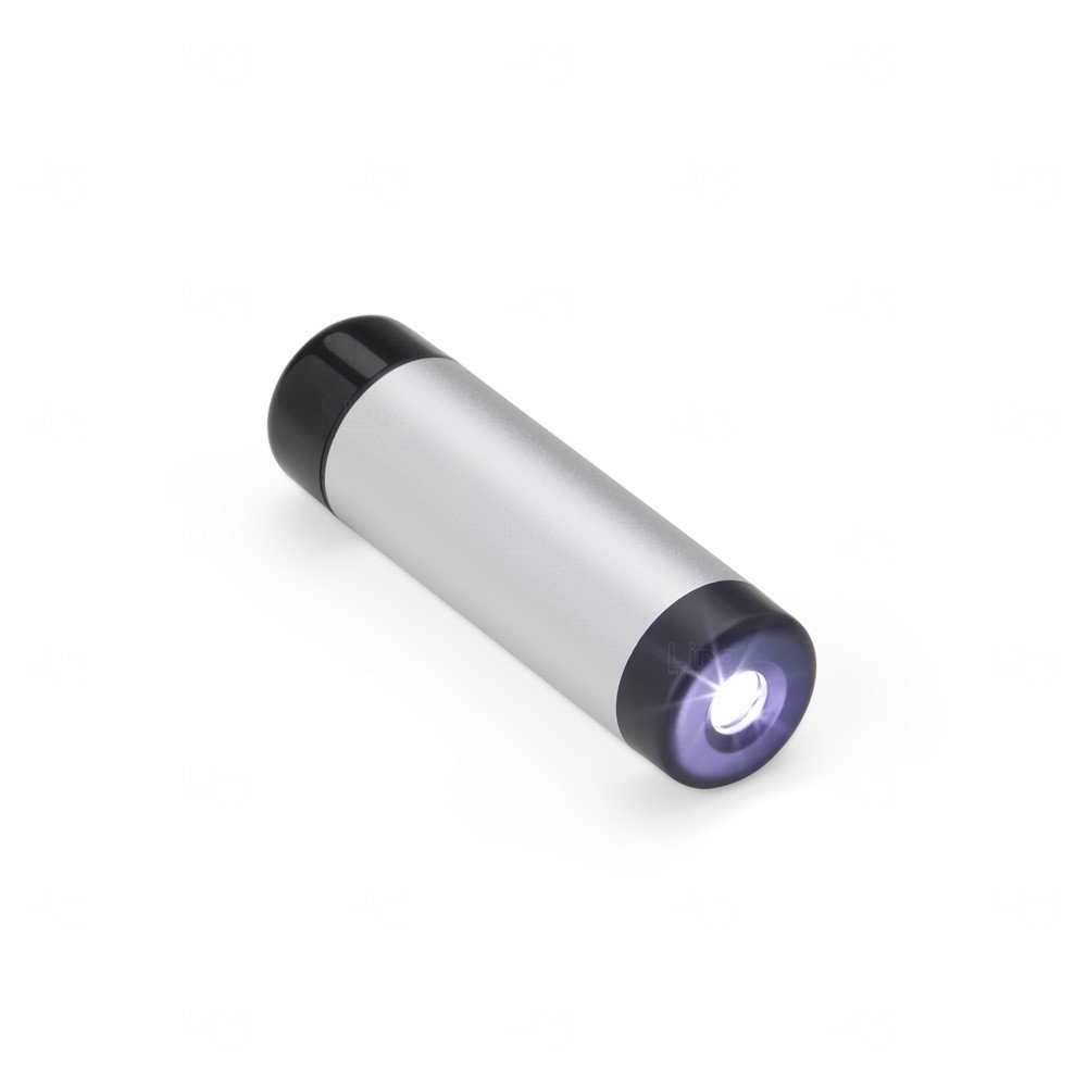Power Bank Indicador LED e Lanterna Personalizado - 4.000mAh 