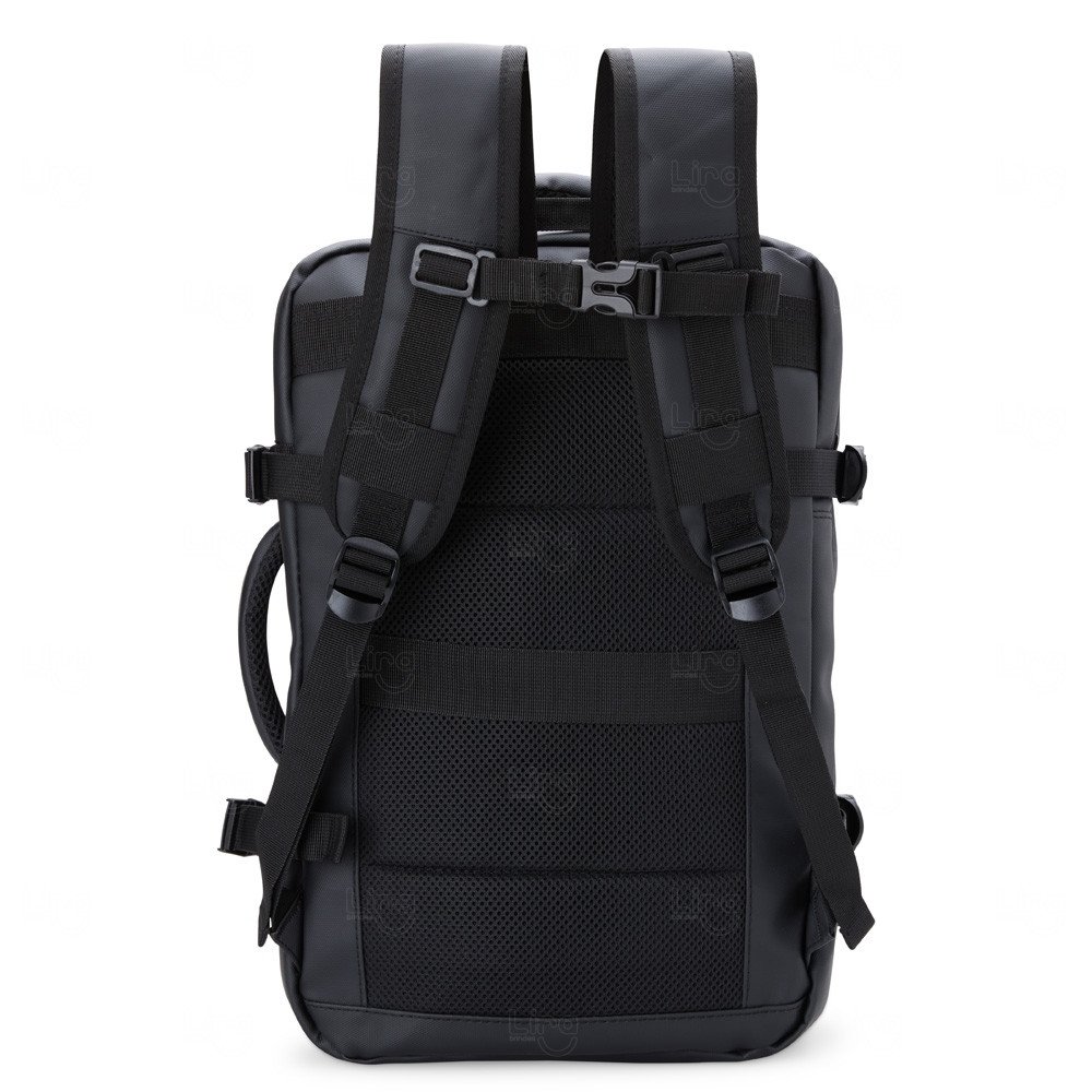 Mochila Expansível de Couro Sintético Personalizada - 36 Litros 