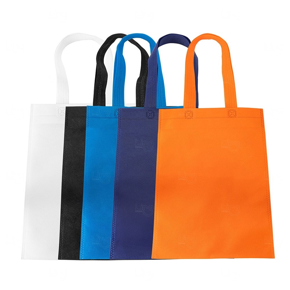 Sacola TNT Impermeável Personalizada - 35 x 25 cm 