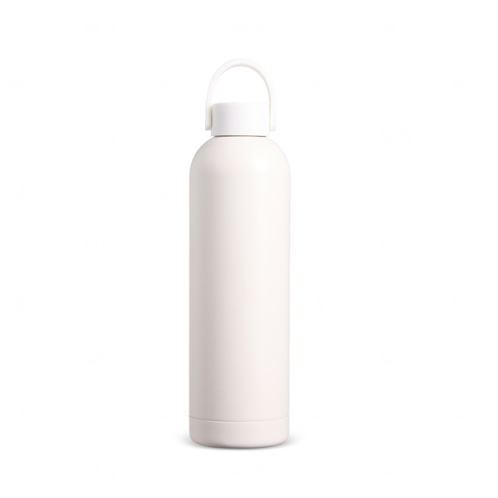 Garrafa Térmica Inox com Alça Emborrachada Personalizada - 750ml 