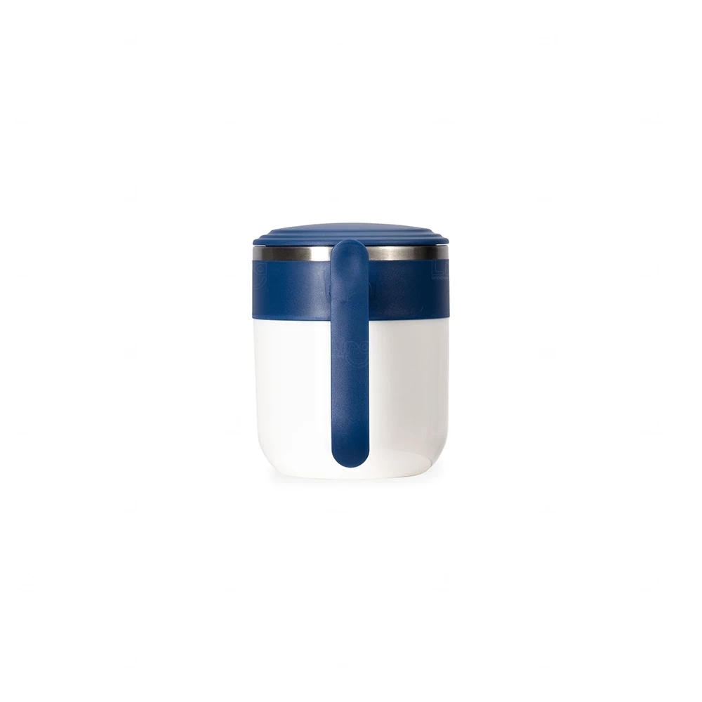 Caneca Inox 350ml com Tampa Personalizada 